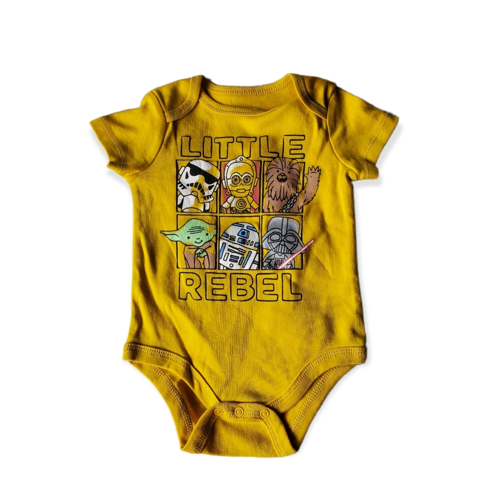 Star Wars Baby 3-6 Months Shirt Sleeved Bodysuits